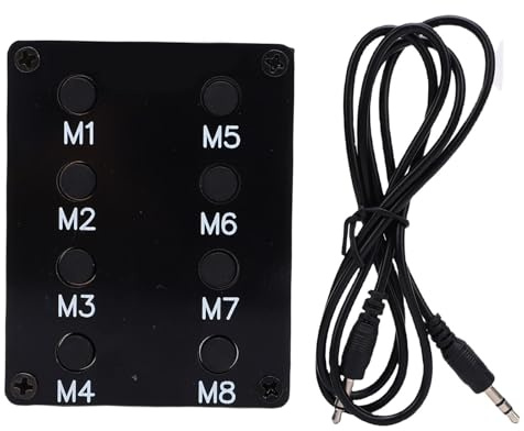 Eujgoov Tastiera Esterna del Telecomando per IC 7610 IC 7300 IC 9700 con modalità CW SSB per IC 705 IC 7600 IC 7610