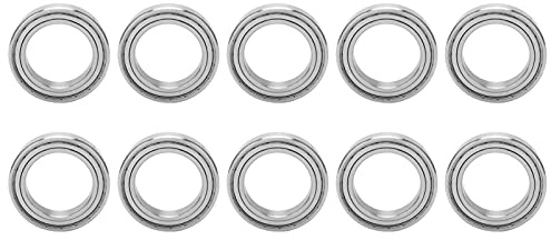 Kullager Rostfritt stål Skateboardlager Höghastighet Tyst Rotation Hållbar Långvarig för Skateboard Inline Rollerblades S6909Z 45x68x12mm 10st
