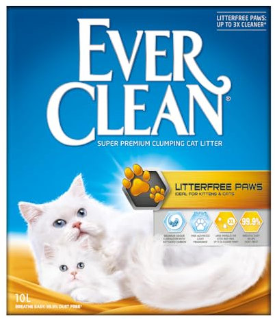 Ever Clean Litterfree Paws - Katzenstreu, 10 Liter, mit Duftstoffen