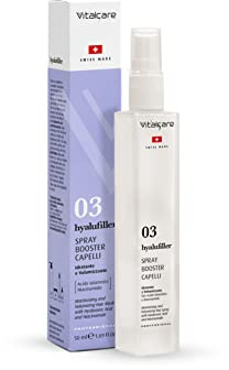 Vitalcare | Spray Booster Hyalufiller, Spray Capelli Idratante e Volumizzante, Con Acido Ialuronico, Per Tutti i Tipi di Capello, Senza Risciacquo, 50ml