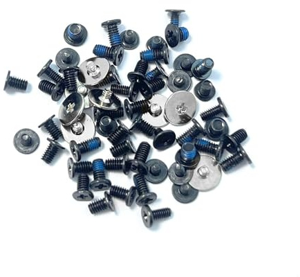 HSSDTECH Laptop Complete Screw Set for MSI MS-16W1 GF65 Thin 9SD/9SEXR/10SER/10SDR Creator 15M A9SD MS-16W2 GF65 Thin 10UE Complete Set of Screws