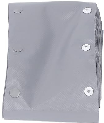 ERYUE Funda para Cables Revestimiento de Cables de PVC Retardante Llama con Botones a Presión para Gestión, Adecuado Robots Industriales, 1 Funda (10M)