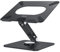 BESIGN LSX7 Laptop ständer mit 360 Drehbarer Basis, Verstellbarer ergonomischer Notebook-Ständer, Laptop ständer kompatibel mit 10-15.6 Laptops (Schwarz)