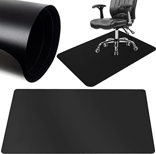 Ruhhy Tappetino universale per sedia da ufficio, 100 x 140 cm, colore: nero