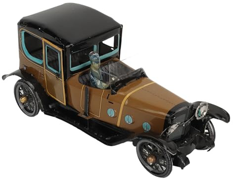VGEBY Wind Up Toy,Clockwork Vintage Car Toy Tinplate Handcrafted Retro Wind Up Car Toy for Collection Gift Party Birthday