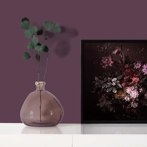 K&L Wall Art Seidenmatt Wandfarbe Violette Innenwandfarbe modern Wandschutz Anstrich 2,5Liter Farbe Flieder Lavender