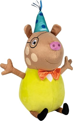 Schmidt Spiele 42831 Peppa Pig, Pedro Pony, fest, 38 cm plyschfigur, flerfärgad