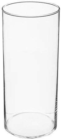 Atmosphera Créateur d'intérieur - Vase Cylindrique en Verre 30cm Transparent