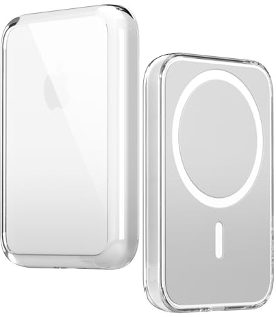 elago Hybrid Clear Case Compatible with MagSafe Battery Pack, Compatible with iPhone 17,16,15,14,13,12 Series - PC+TPU Hybrid Technology, Reduced-Yellowing, Shockproof Cover, Protective Case