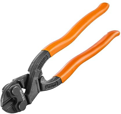 VEVOR Cortador de Pernos de 8 Cortapernos con Mango Bimaterial y Mordazas de Goma Cuchilla de Aleación de Acero al Cromo Molibdeno Cortapernos Profesional para Varillas Alambres Cadenas Portacables