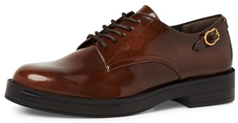 Tamaris Damen Schnürer Vegan braun 38