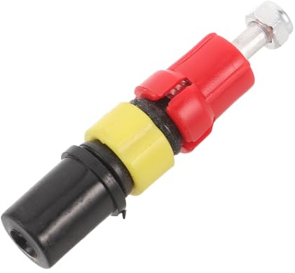 JOINPAYA Tube d'Extension Rouge pour Bâton de Randonnée 14 MM Pièce Détachée Robuste en Aluminium Rallonge Ajustable pour Trekking et Randonnée en Plein Air Accessoire de Remplacement
