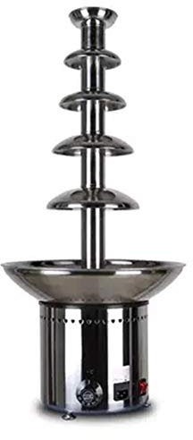 CGOLDENWALL Comercial Chocolate Fountain Fondue Set Hot Chocolate Waterfall Electric Machine 304 Stainless Steel CE Machine for Chocolate Lovers