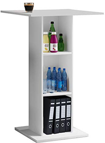 VCM Holz Rednerpult/Maße ca. H. 108 x B. 70 x T. 70 cm/Stehpult mit DREI großen Fächern/Stehtisch - Bofus