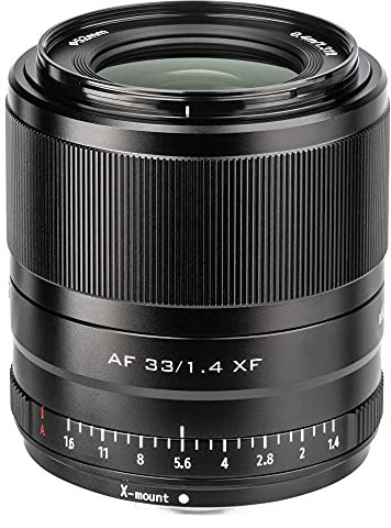 VILTROX 33mm F1.4 XF STM Auto Focus APS-C Compact Prime Lens for Fujifilm Fuji X-mount Mirrorless Camera X-T4 X-T3 X-T2 X-T30 X-T20 X-T10 X-PRO2 X-H1 X-A5 Black
