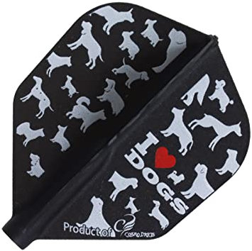 COSMO DARTS Fit Flight - I Love Dogs - Shape