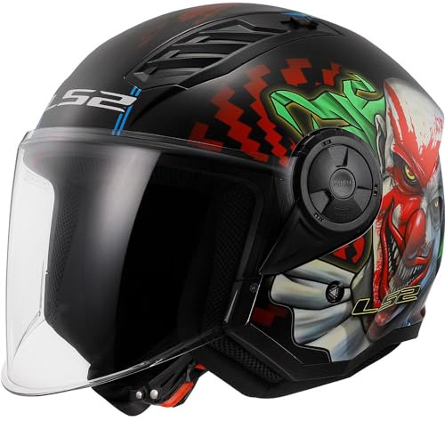 LS2, Casco Moto Jet AIRFLOW HAPPY DREAMS, XS