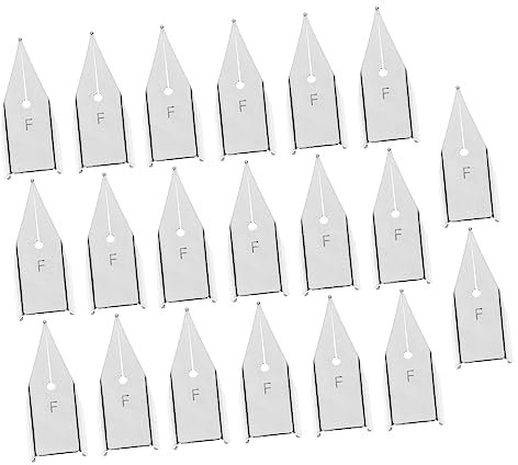 FUNOMOCYA 20 Stück Kalligraphie-stiftspitzen Füllfederhalter-ersatzspitzen Zum Schreiben