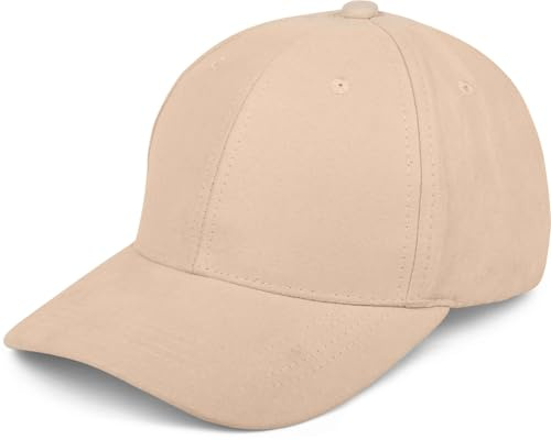 styleBREAKER 6-panelkeps i velourläderutseende, mockautseende, baseballkeps, justerbar, unisex 04023049