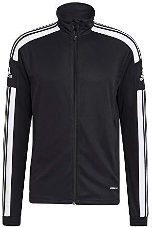 adidas Herren Squadra 21 Training Jacket, Black/White, XS