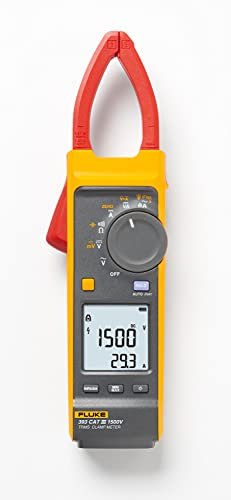 Echteffektiv-Gleich-/Wechselstrommesszange 393 mit iFlex nach Sicherheitsspezifikation CAT III 1.500 V