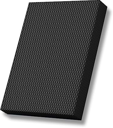 ToeWoe Balance-Schaumstoffpads Fitness-Übung Kernstabilitäts-Trainer rutschfest Extra Dicke Crash-Pad für Rehabilitation und Core-Training (Color : Style2, Size : 50 * 40 * 6cm)