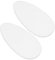 CRILSTYLEO 2pezzi Glass Foot File Rimozione Dead Skin e Calluses Strumento Per Pedicure Facile Da Usare Design Leggero e Portatile Per Dei Piedi