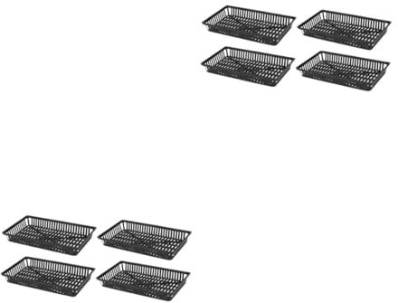 POPETPOP 2 Ensembles Cultiver Pot Panier Aquaponique Pot d'herbe À Eau Aquaponie Panier Noir Usine Réservoirs Support De Plantation Paniers Aquatiques Panier D'étangs Black 10 Pièces * 2