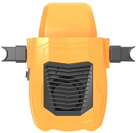Bilavfrostare vindrutevärmare | 12 V snabbuppvärmd fläkt avfrostare – plugg in motortändare vindrutesavfrostare, för SUV husbil traktor släpvagn bil vinter utomhusparkering, gUL, Refer to description