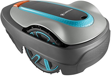 Gardena 15005-47 Robot Tagliaerba Sileno City fino a 300 m² di Prato, Pendenza fino al 35%, Altezza di Taglio 20-50 Mm, Controllo Tramite Bluetooth App, Protezione Antifurto