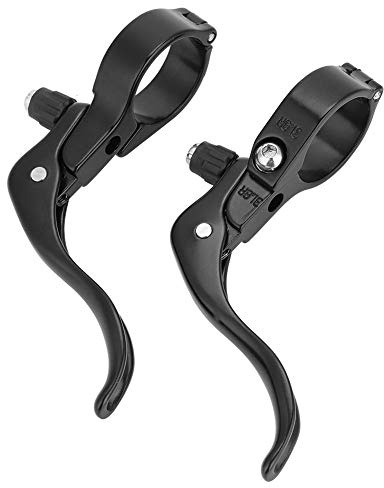 V GEBY bromshandtag 1 par lätta vägcykel cykel bromshandtag av aluminiumlegering 31,8 mm tillbehör (svart) cykel och reservdelar