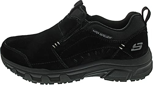 Skechers Oak Canyon, Zapatillas Hombre, Black Suede Trim, 43 EU