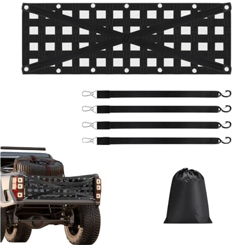 Uncledrew Heckklappennetz GepäCknetz Pickup, Frachtnetz LadefläChennetz Pickup GepäCknetzFüR Pickup LKW LadefläChe LadefläChennetz GepäCknetzAuto GepäCknetz Kofferraum Ladungsnetz FüR LKW