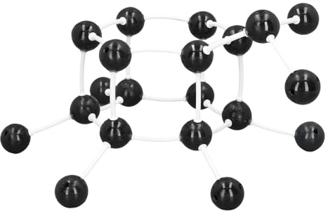Qudinip Kemi Molecular Model Kit Hållbar för Undervisningshjälp i Gymnasiets Diamantstrukturmodell 30 Atoms