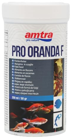 Amtra Pro Oranda Flake Nourriture pour Aquariophilie 250 ml/50 g