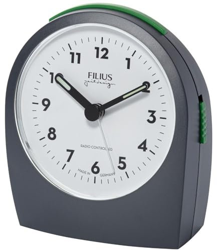 Filius 0545-4 Funk-Wecker Graphit