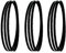 3 Stück 1712 x 12 x 0,36 mm Bandsägeblätter 6 TPI for Metabo for BAS 260 for Swift, BAS 261 Präzision for Holz-Kunststoff-Schneiden