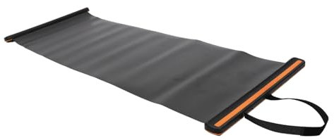 Yardwe Workout Slide Board Schwarz Mit Rutschfester Oberfläche Balance-trainingsgerät Für Indoor Fitness Vielseitiges Übungsboard Für Gymnastik Krafttraining Home Workouts Und Stabilitäts