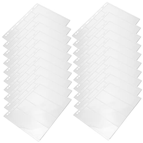 SHINEOFI Álbum de con 20 Páginas Transparentes para Colecciones 9 Estándar Protector para para Coleccionistas de