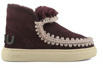 Mou Stivali corti tipo sneakers pelle di pecora, Cabernet, 39 EU