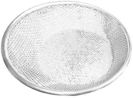 Setaccio professionale da giardino, 30 cm, setaccio a maglie fini da 3 cm/6/8/10 mm, per un lavaggio preciso e setacciatura, setaccio in acciaio inox