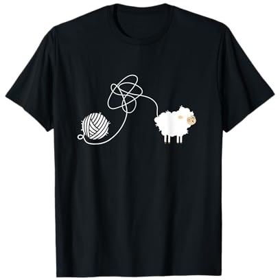 Tricot au crochet I Amoureux de tricot I Crochet Mouton T-Shirt