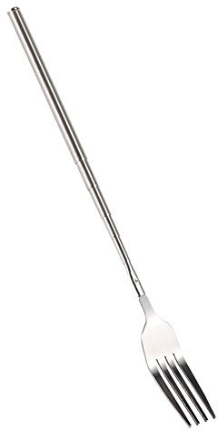 Forchetta Estensibile Telescopica Con Manico Lungo - Acciaio Inox Per Barbecue, Tostatura, Cena - Prolungata, Lunga