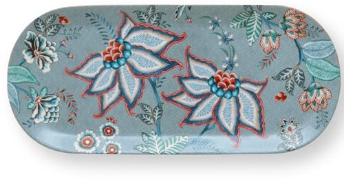 Pip Studio Flower Festival Tortenplatte Light Bl. 33,3x15,5cm