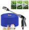 Water Blitz Power Washer, 360° Rotating Waterblitz High-Pressure Hose Nozzle, Waterblitz Pressure Washer with Three Spray Modes for 1/2 Pipe (1SET + Connector + 15m Water Hose)