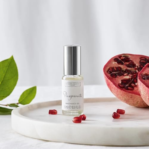The White Company Pomegranate Fragrance Oil, 15ml, for Diffuser, Humidifier, Aromatherapy, Relaxation