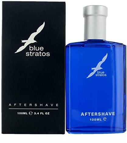 TWO PACKS of Blue Stratos Aftershave 100ml