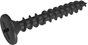 Placoplatre Lot de 250 Vis de fixations Habito 25 mm pour plaque de plâtre Placo Habito Noir