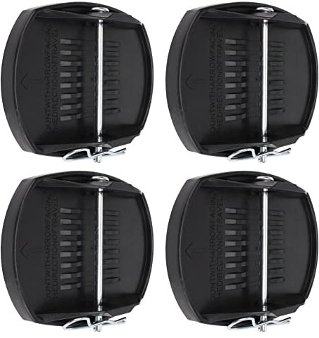 Klinkenpad-Adapter, 4PCS Jack Pads Set Rad-Fuß-Beinstütze, Anschlag, Nivellierer, Parkhilfs-Balance-Pads für Wohnmobil Wohnwagen