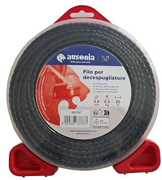 AUSONIA - Thunder 3,9 mm x 25 m spiralformad trimmertråd